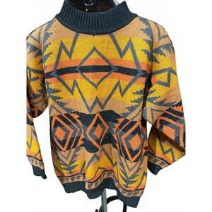 Vintage Jolie Southwest Pattern Sweater – Made in USA